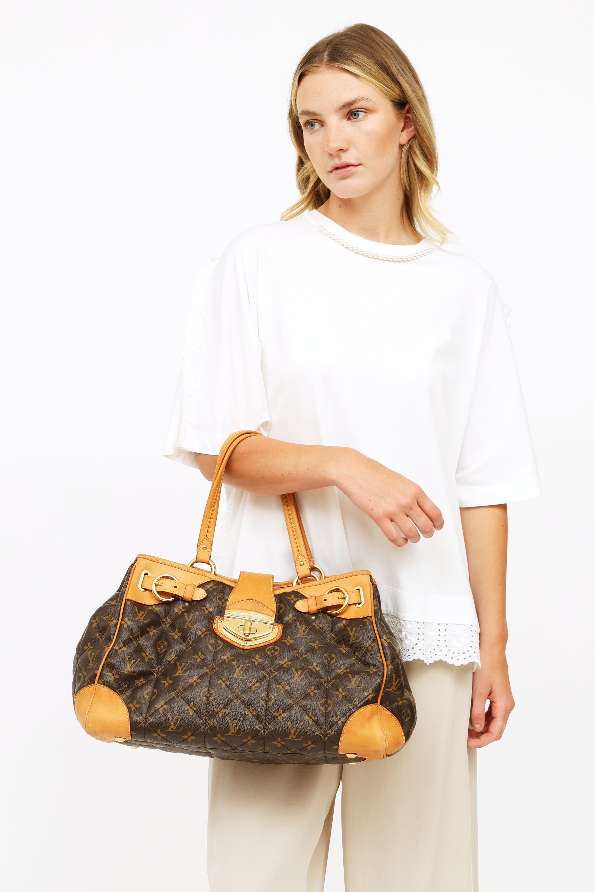 Louis Vuitton Etoile Shopper Monogram Canvas Shoulder Bag