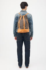 Louis Vuitton Vintage Brown Monogram Randonnee Shoulder Bag