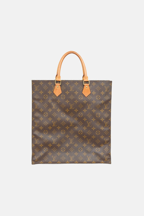 Louis Vuitton Monogram Sac Plat GM Bag