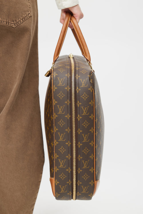 Louis Vuitton Brown Monogram Sirius 55 Luggage
