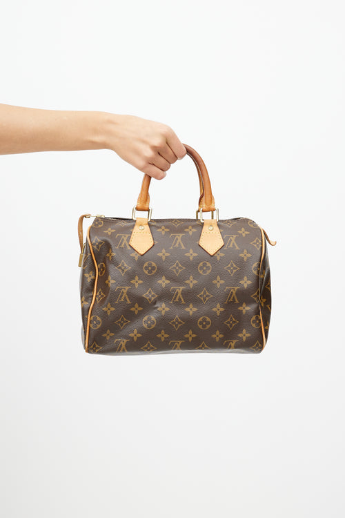 Louis Vuitton Brown Speedy 30 Monogram Bag