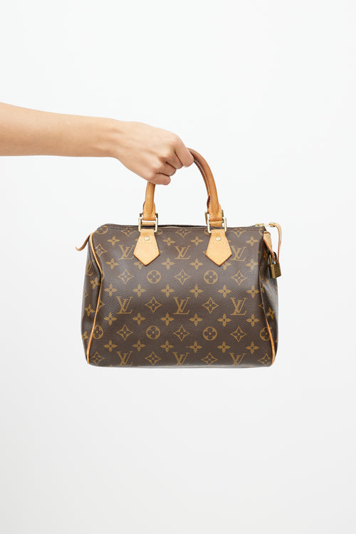 Louis Vuitton Brown Speedy 30 Monogram Bag