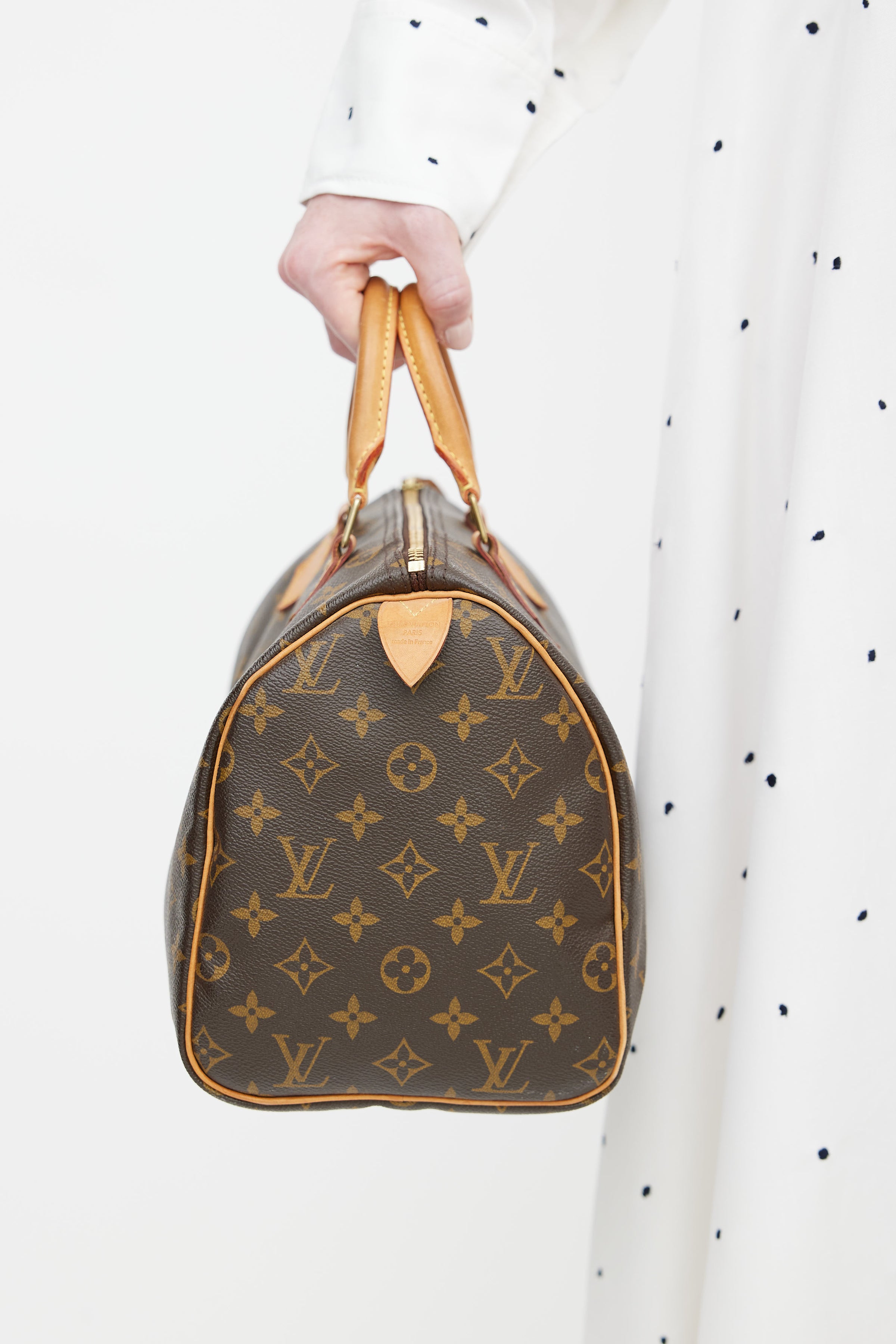 Louis Vuitton // 2007 Brown Monogram Speedy 30 Handbag – VSP Consignment