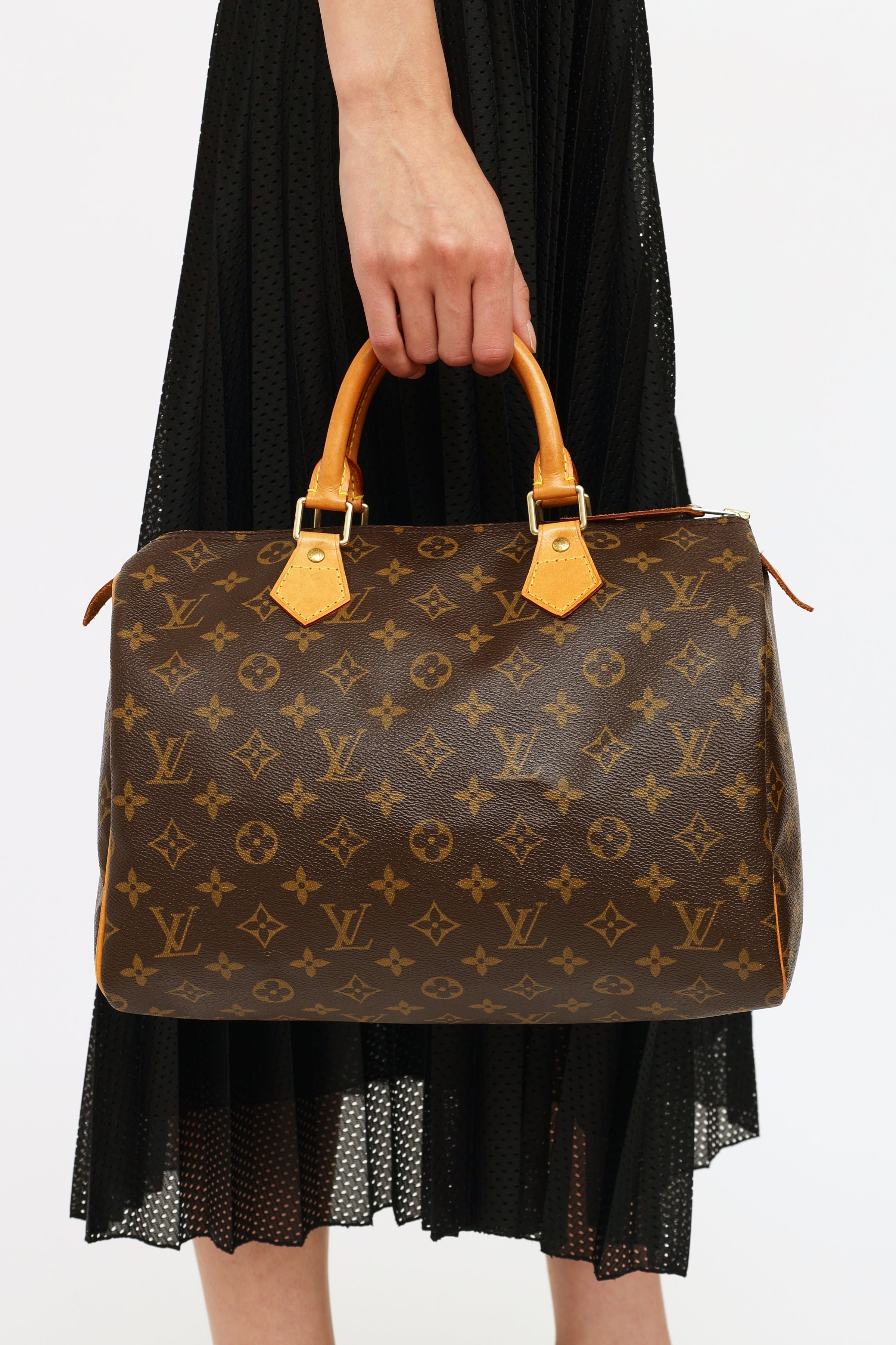 Louis Vuitton Canvas Monogram Speedy 30 Bag