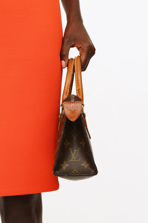 Louis Vuitton Brown Monogram Triangle Bag