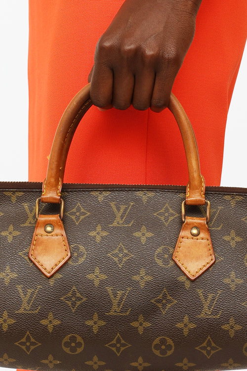 Louis Vuitton Brown Monogram Triangle Bag