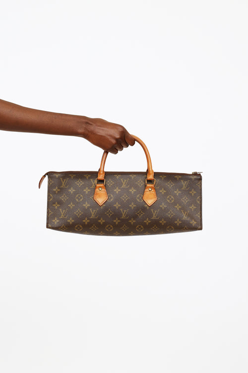 Louis Vuitton Brown Monogram Triangle Bag