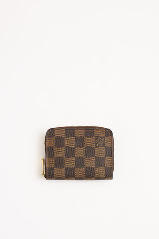 Louis Vuitton Damier Ebene Zippy Coin Purse