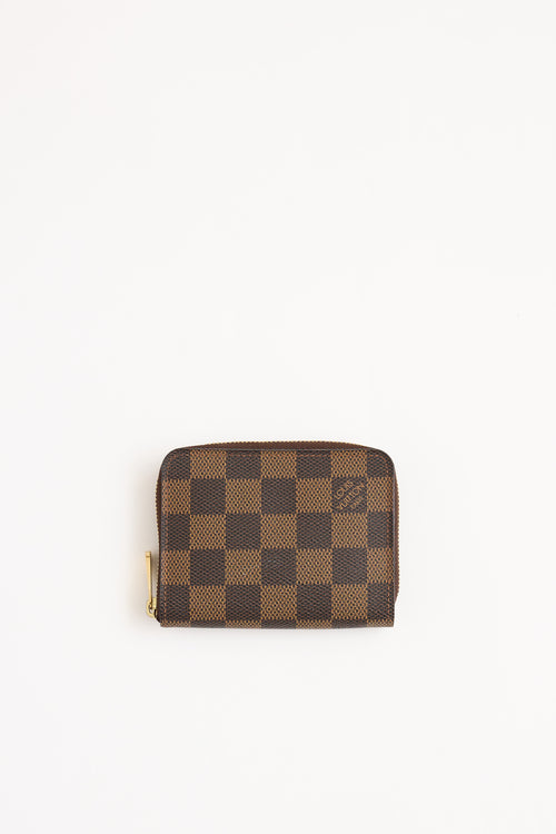 Louis Vuitton Damier Ebene Zippy Coin Purse