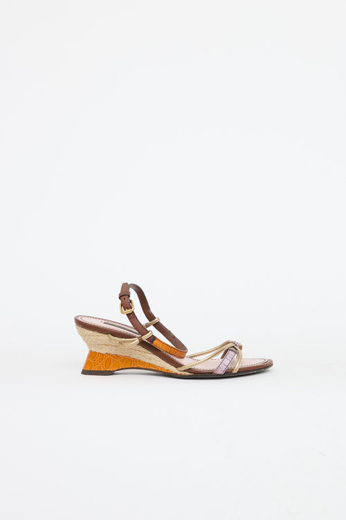 Louis Vuitton Wedge Sandal