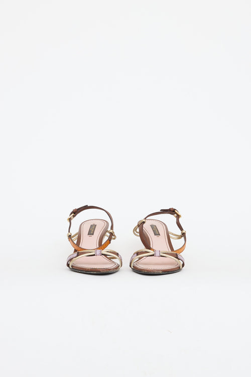 Louis Vuitton Wedge Sandal