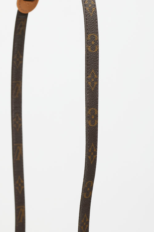Louis Vuitton Brown Nano Speedy Monogram Bag