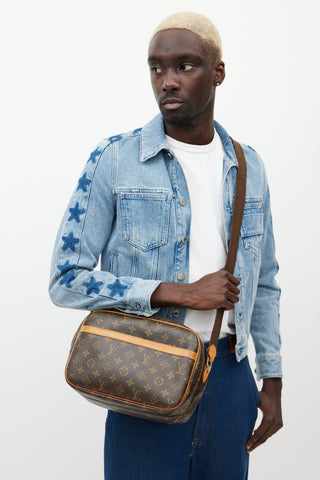 Louis Vuitton Brown Reporter Monogram Bag