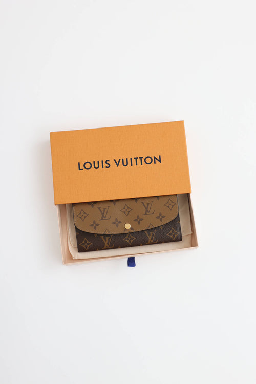 Louis Vuitton Reverse Monogram Emilie Wallet