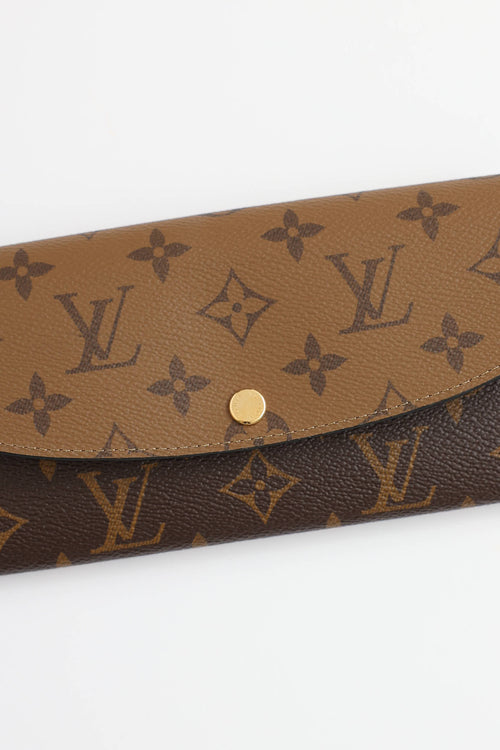 Louis Vuitton Reverse Monogram Emilie Wallet