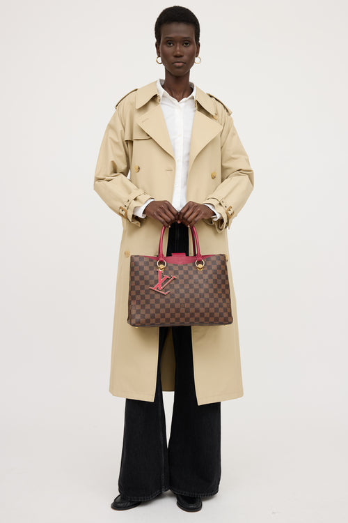 Louis Vuitton 2007 Damier Ebene Riverside Bag