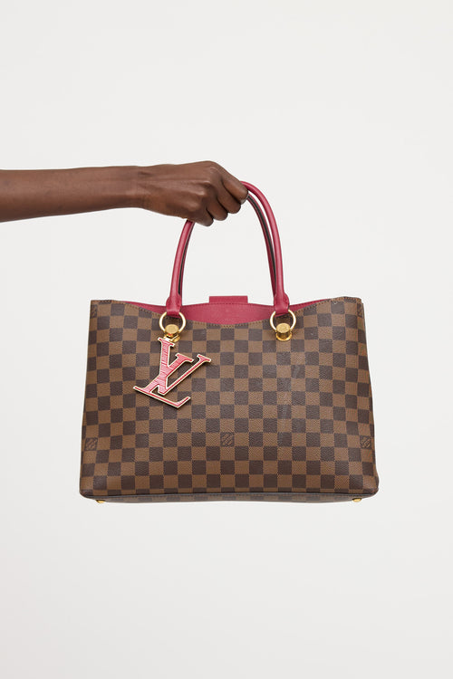 Louis Vuitton 2001 Damier Ebene Riverside Bag