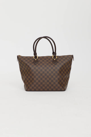 Louis Vuitton 2005  Damier Ebene Saleya MM Bag