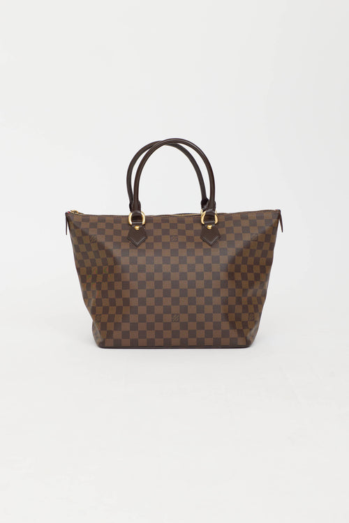 2005 Damier Ebene Saleya MM Bag