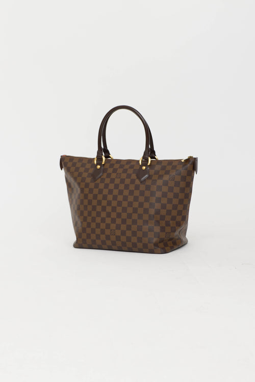 2005 Damier Ebene Saleya MM Bag