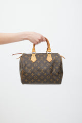 Louis Vuitton Brown Speedy 25 Monogram Bag