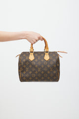 Louis Vuitton Brown Speedy 25 Monogram Bag