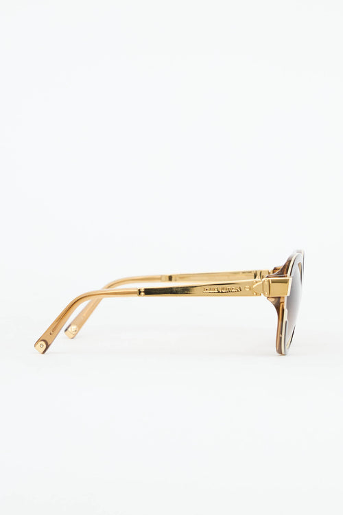 Louis Vuitton Z0487W Round Sunglasses