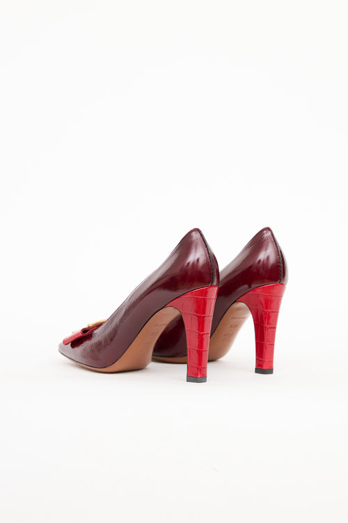 Louis Vuitton 2006 Fleur Logo Pump