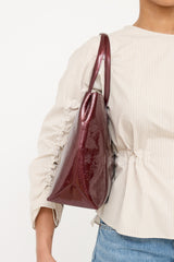 Louis Vuitton Amarante Vernis Wilshire Tote Bag