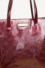 Louis Vuitton Amarante Vernis Wilshire Tote Bag