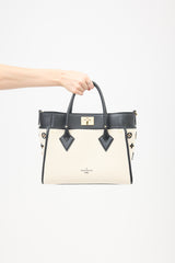 Louis Vuitton Canvas On My Side MM Bag