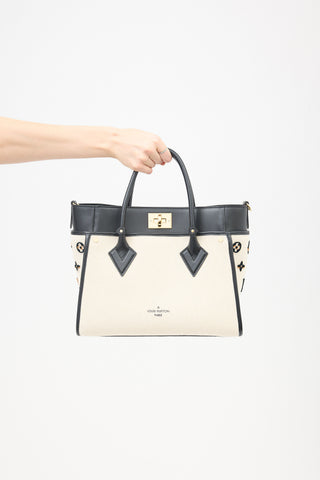 Louis Vuitton Canvas On My Side MM Bag