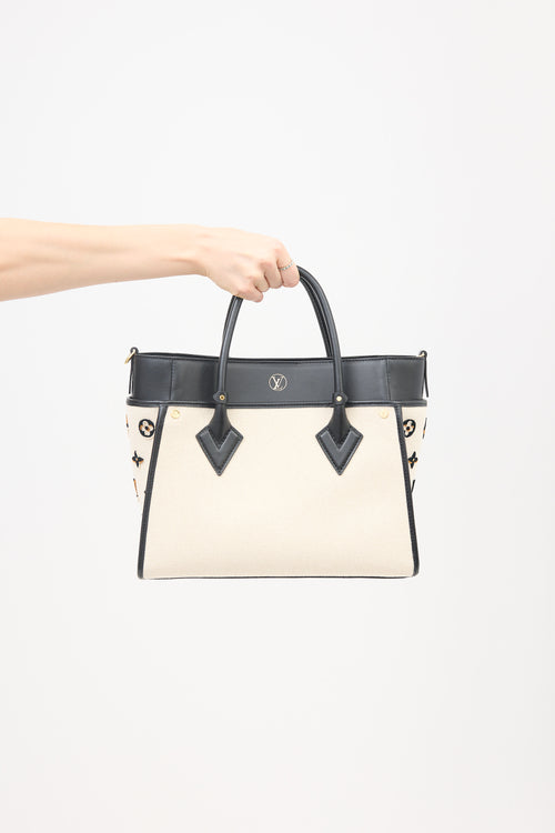 Louis Vuitton Canvas On My Side MM Bag