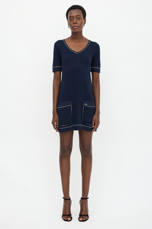 Louis Vuitton Cashmere & Silk Dress