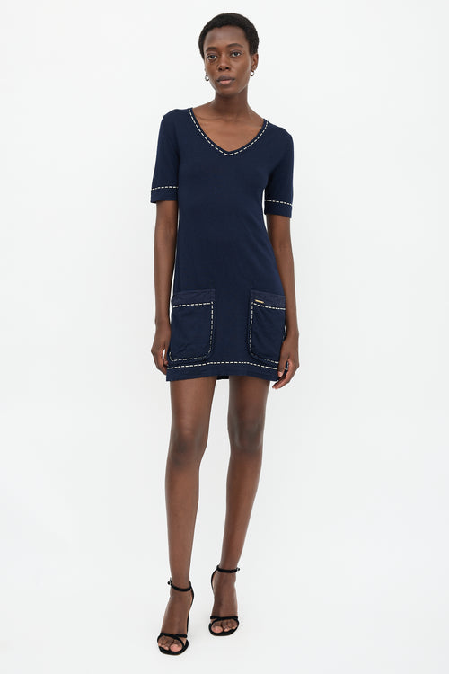 Louis Vuitton Cashmere & Silk Dress