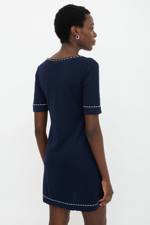 Louis Vuitton Cashmere & Silk Dress