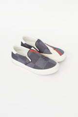 Louis Vuitton Cream & Navy Latitude America's Cup Sneaker