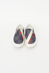 Louis Vuitton Cream & Navy Latitude America's Cup Sneaker