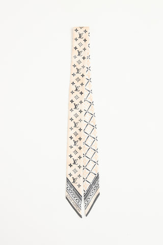 Louis Vuitton Silk Monogram Bandeau