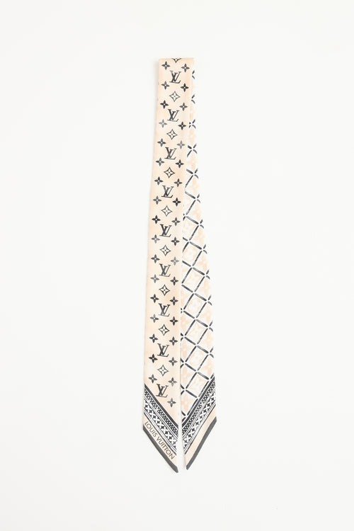 Louis Vuitton Silk Monogram Bandeau