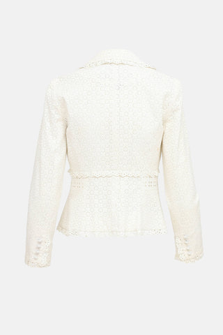 Louis Vuitton 2000s Eyelet Blazer