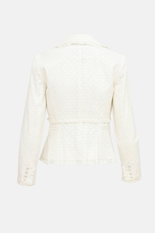 Louis Vuitton 2000s Eyelet Blazer