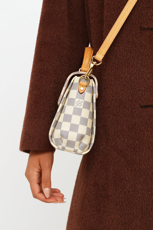 Louis Vuitton Damier Azur 2019 Croisette Bag