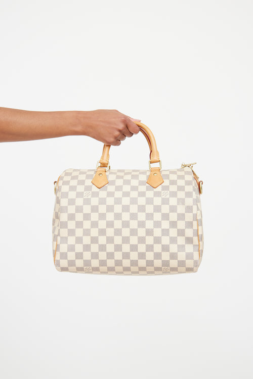 Louis Vuitton Grey Damier Speedy Bag