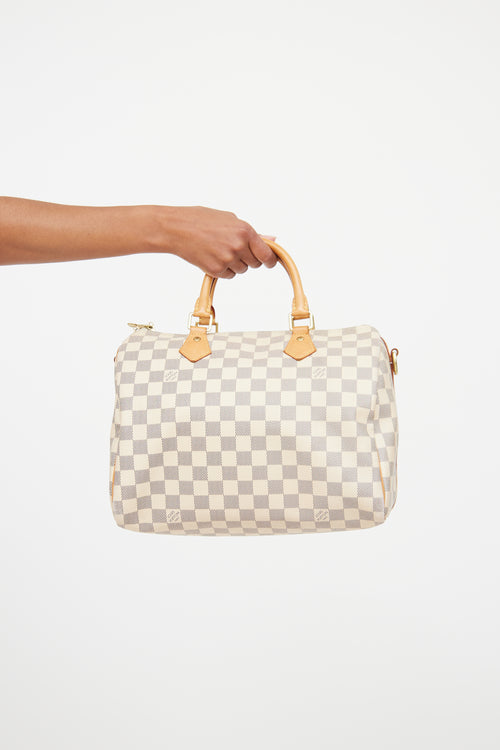 Louis Vuitton Grey Damier Speedy Bag