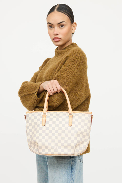 Louis Vuitton Damier Azur Riviera Tote Bag
