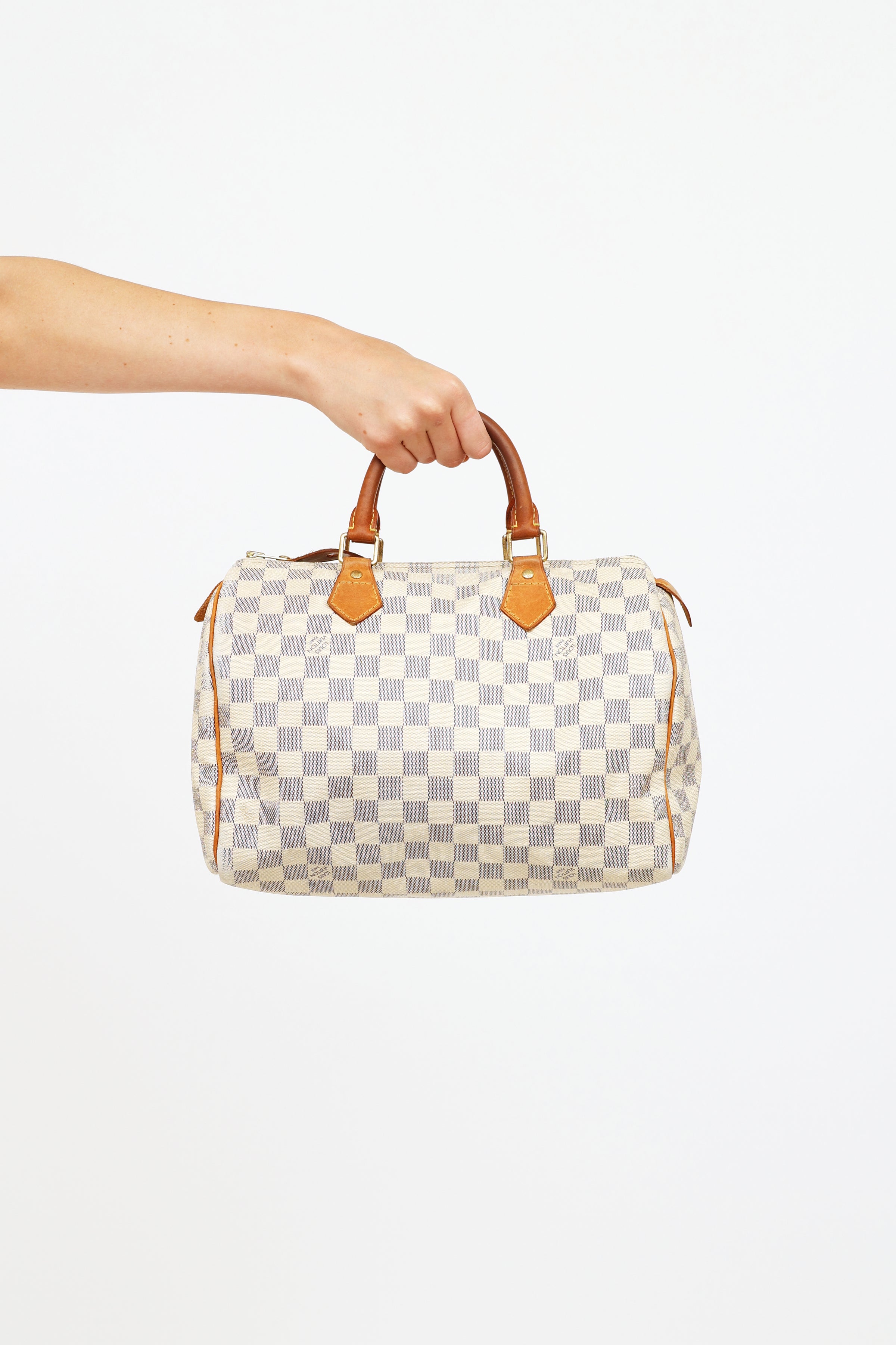 Louis Vuitton Speedy Handbag Damier 30 White 2355412