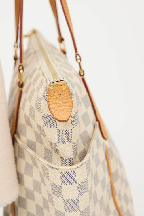 Louis Vuitton 2016 Damier Azur Totally MM Tote Bag
