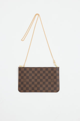 Louis Vuitton Damier Ebene Neverfull Pouch