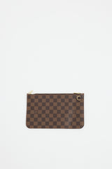 Louis Vuitton Damier Ebene Neverfull Pouch